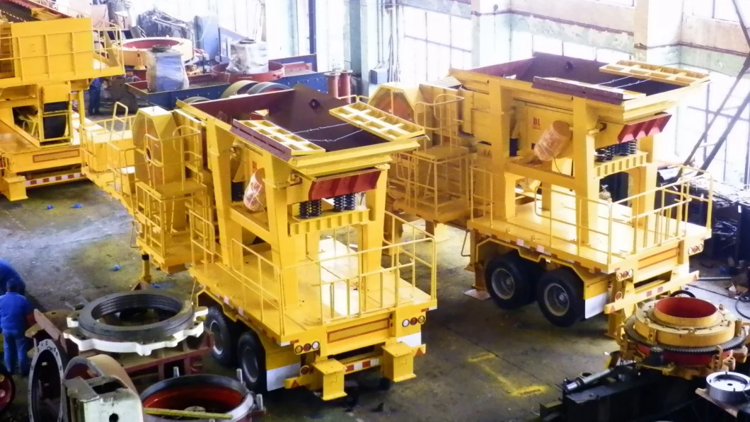 Duoling Road Construction Equipment Mobile Crushers Crushing Plant