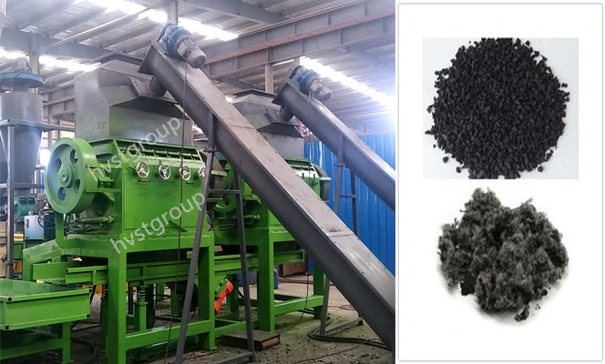 2019 Waste Truck Tyre Crushing System Tyre Recycling Equipment Plant in Europe